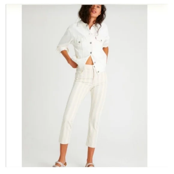 Pilcro & The Letterpress Fleur High-Rise size 25 Slim Boyfriend Jeans - Picture 2 of 12